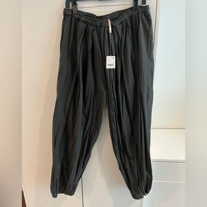 Free People Black Track Pants